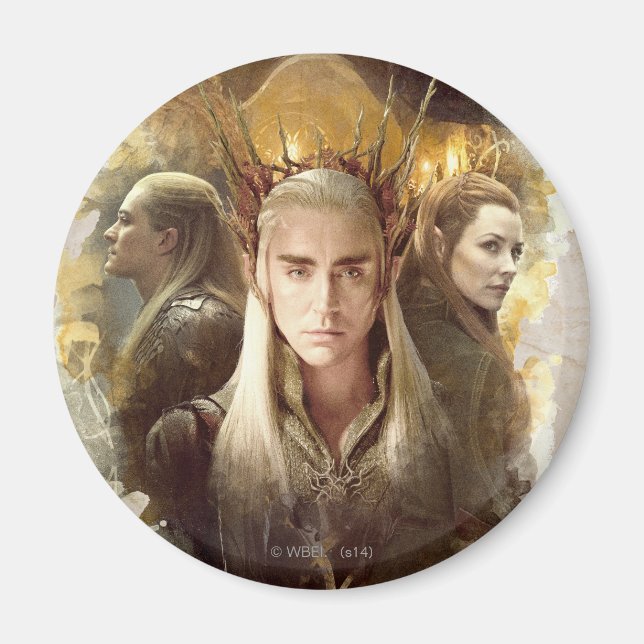 Imã Thranduil, LEGOLAS GREENLEAF™, & TAURIEL™ Gráfico (Frente)