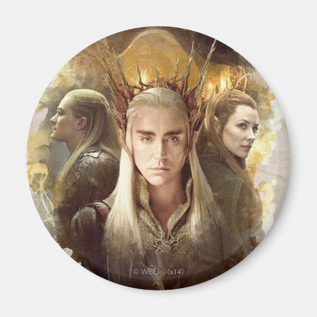 Imã Thranduil, LEGOLAS GREENLEAF™, & TAURIEL™ Gráfico (Frente)