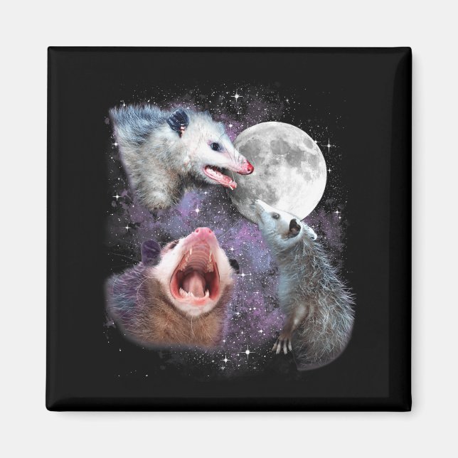 Imã Three Ssums Moon 3 Osums Dead Moon Weird Cursed Me (Frente)