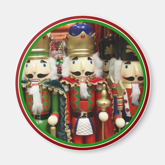 Imã Three Wise Crackers - Nutcracker Soldiers (Frente)