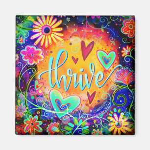 Imã "Thrive" UMA PALAVRA Inspirividade