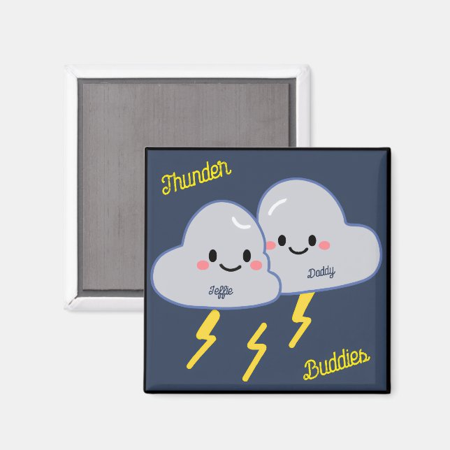 Imã Thunder Buddies Customized (Front/Back)