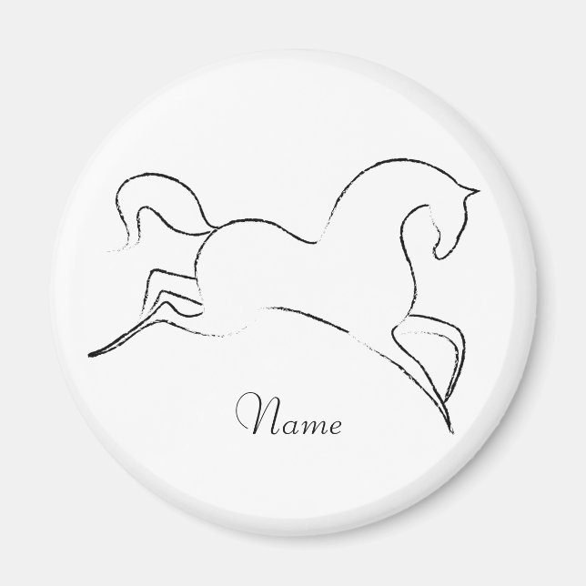 Imã Thunder_Cove Cavalo Selvagem (Frente)