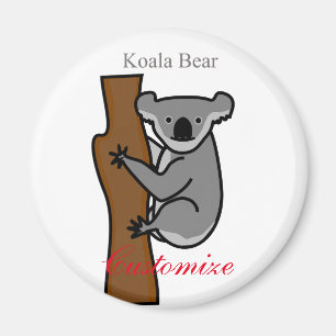 Imã Thunder_Cove da Árvore Subindo do Urso Koala