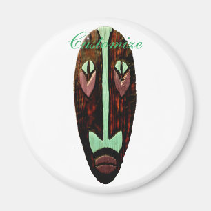 Imã Thunder_Cove de Máscara Longa Tiki