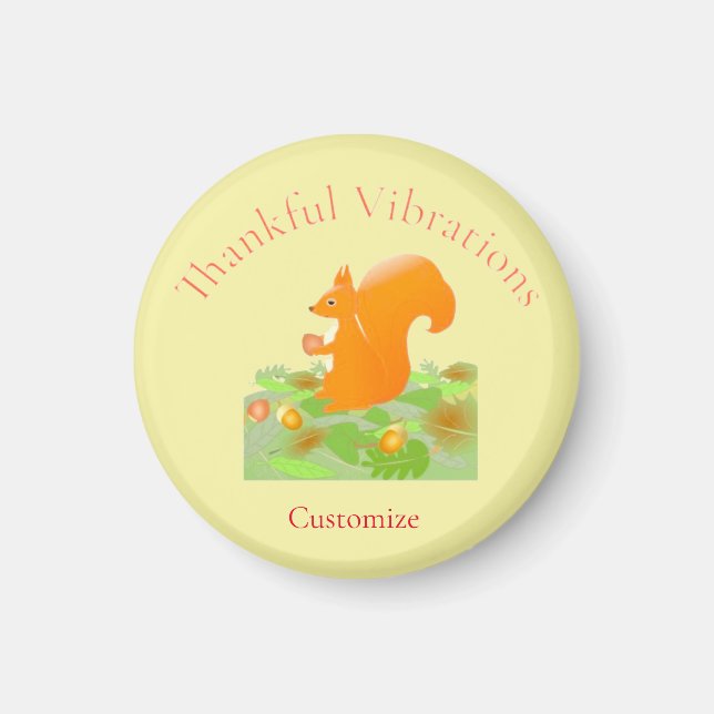 Imã Thunder_Cove do Esquilo das Vibes Agradecido (Frente)