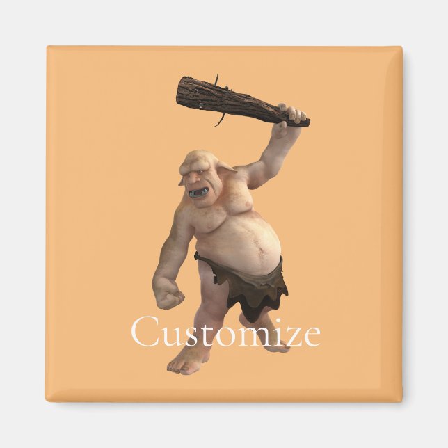 Imã Thunder_Cove do Troll Feio (Frente)