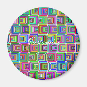 Imã Thunder_Cove, estilo hippie psicodélico do Groovy