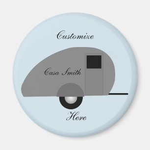 Imã Thunder_Cove Teardrop Trailer Pequeno