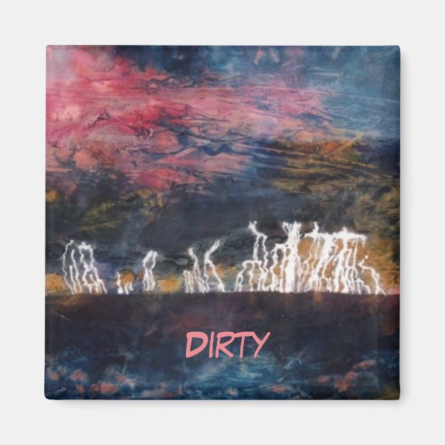 Imã "Thunder Silencioso #2", Magneta da máquina de lav (Frente)