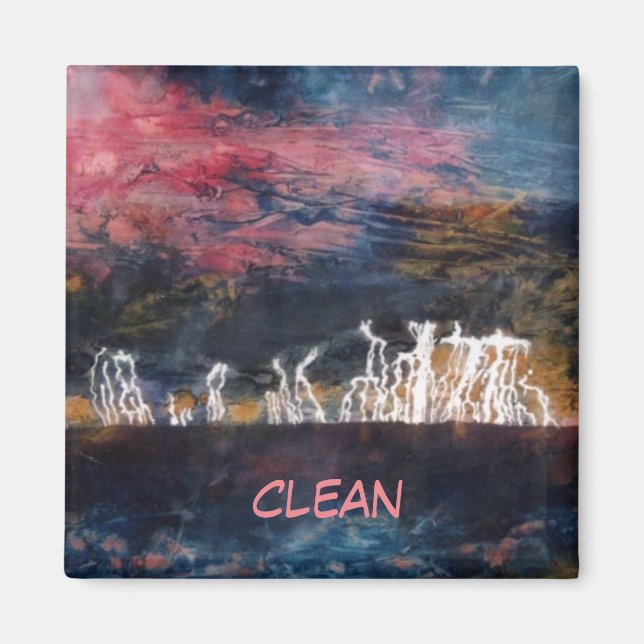 Imã "Thunder Silencioso #2", Magneta da máquina de lav (Frente)