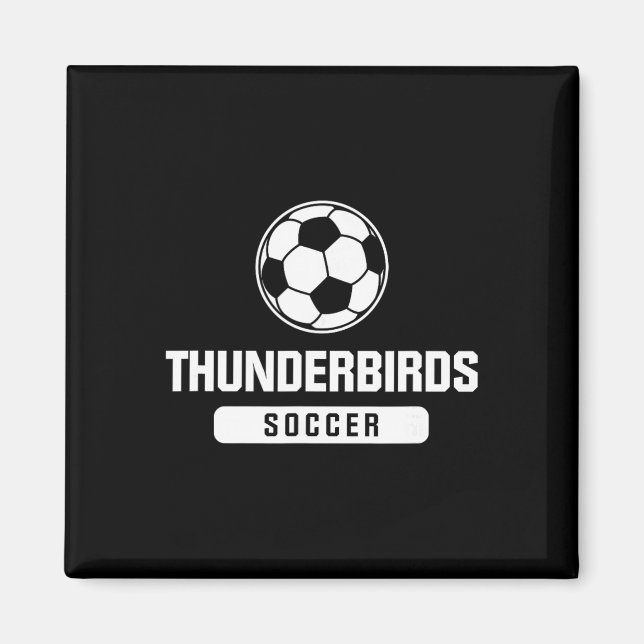 Imã Thunderbirds Futebol Para Escolas Primárias, Média (Frente)