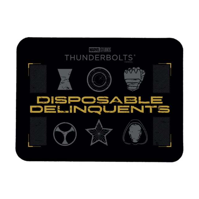 Ímã Thunderbolts* | Disposable Delinquents (Horizontal)