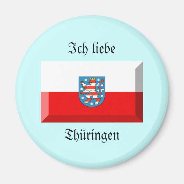 Imã Thuringen Flag Gem (Frente)