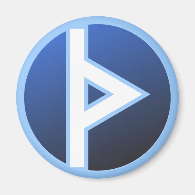 Imã Thurisaz Thurs Thorn Rune (Frente)