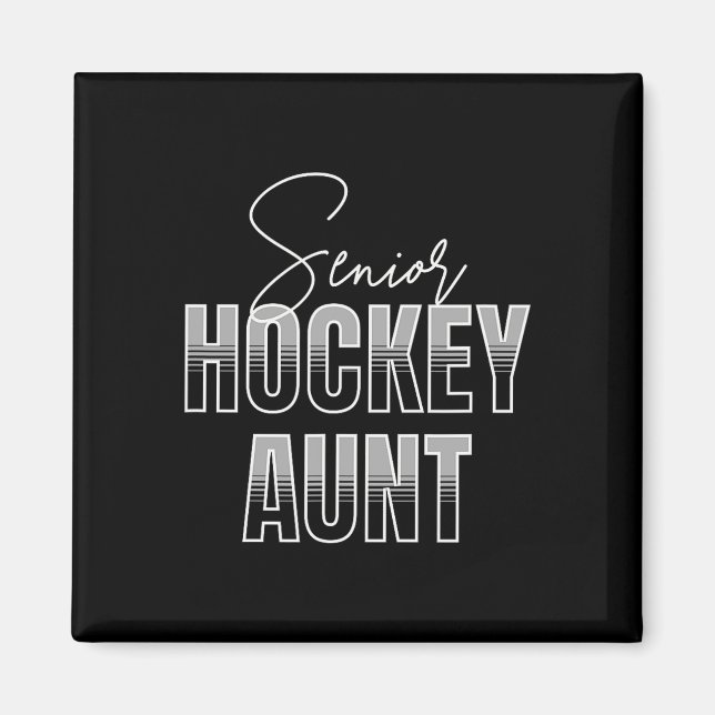 Imã Tia de Hockey Senior Fofa (Frente)