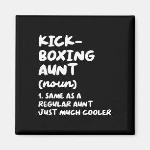 Imã Tia de Kickboxing Definição Esportes Divertidos Ar
