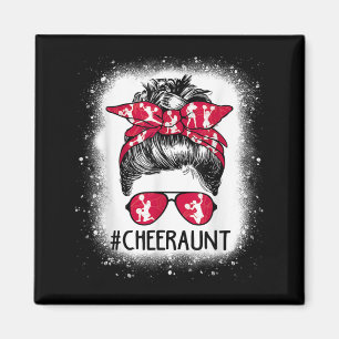 Imã Tia Life Messy Bun Cheerleader Branqueado Mães D