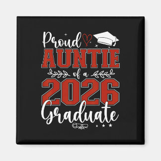 Imã Tia Orgulhosa De Um Graduando Da Turma De 2026 Gra