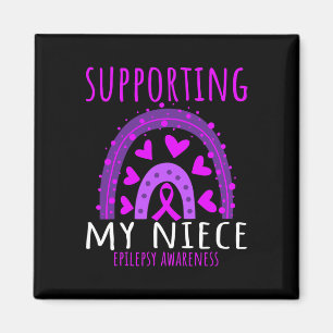 Imã Tia Tio Men Purple Niece Support Epilepepsia