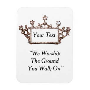 Ímã Tiara Personalizada