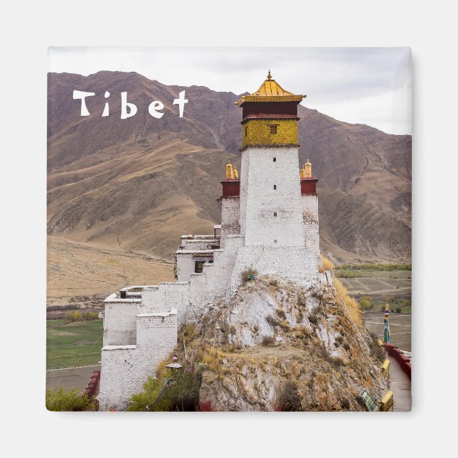 Imã Tibet - Palácio de Yumbulakhang (Frente)