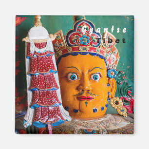 Imã Tibete, Gyantse - trabalho de arte budista