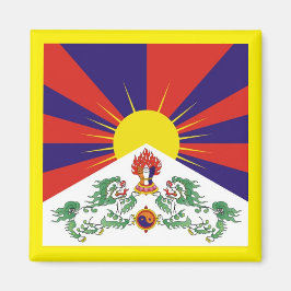 Imã Tibete, Leões de Neve, Bandeira Tibetana - Os Hima