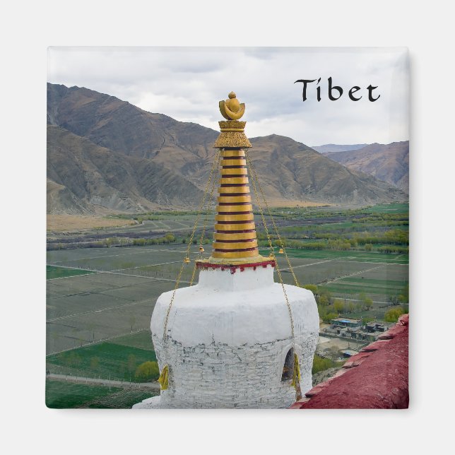 Imã Tibete - Palácio de Yumbulakhang (Frente)