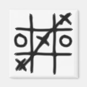 Imã Tic Tac Toe - 3 em uma Linha