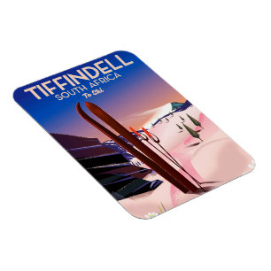 Ímã Tiffindell South Africa Ski poster