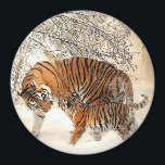 Imã Tiger e seu ímã<br><div class="desc">Adicione algum caráter ao seu frigorífico com um dos nossos designs! Perfeito para qualquer grande amante de gatos!</div>