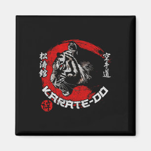 Imã Tiger Karate - Símbolo Shotokan Dojo Training Kanj