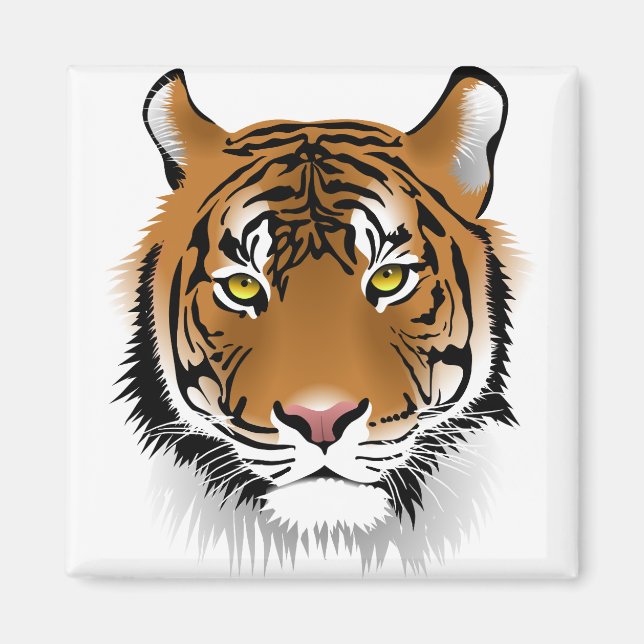 Imã Tiger Sumatran Tiger Wildlife Man-Eater Wildcat (Frente)