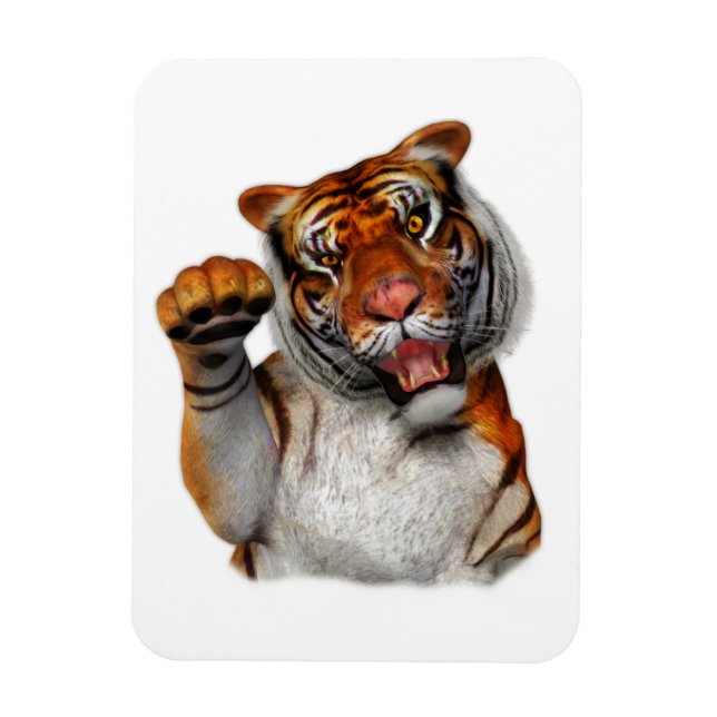 Ímã Tiger, Tigre (Vertical)