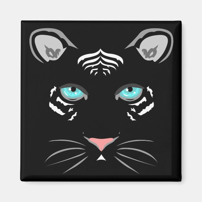 Imã Tigre Branco (Frente)