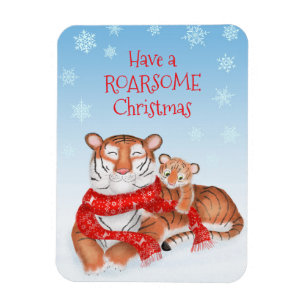Ímã Tigre e cubo, íman "Roarsome Christmas"