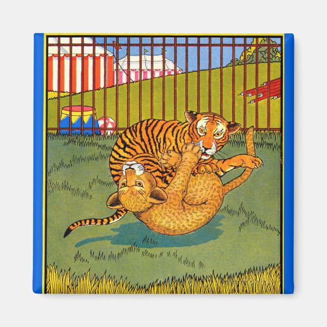 Imã tigre e luta-leopardo (Frente)