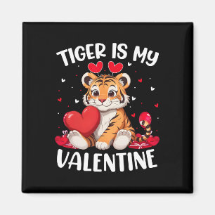 Imã Tigre É Meu Amor De São Valentão Corações Tigre Di