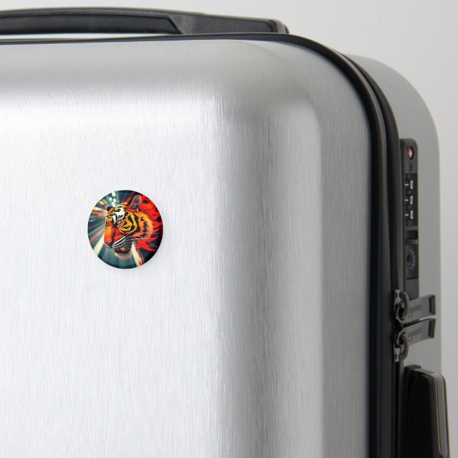 Imã tigre em movimento (In Situ (Luggage))