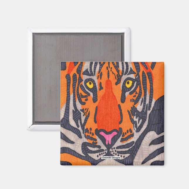Imã Tigre - Ímã (Front/Back)