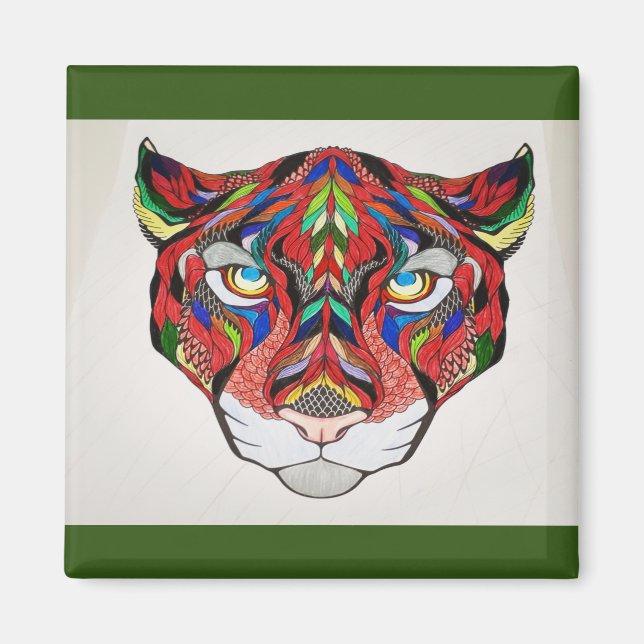 Imã Tigre Magnet (Frente)