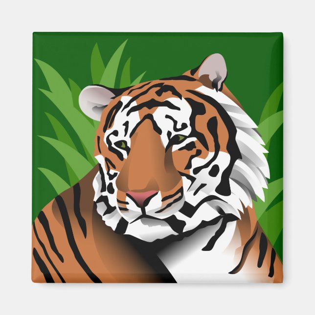 Imã Tigre Na Selva (Frente)