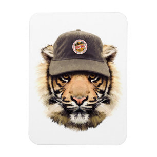 Ímã Tigre surfando