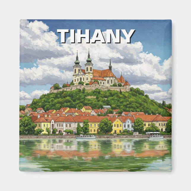 Imã Tihany Hungary Viagem (Frente)