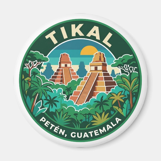 Imã Tikal Guatemala (Frente)