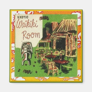 Imã Tiki Art - Sala Exótica Waikiki