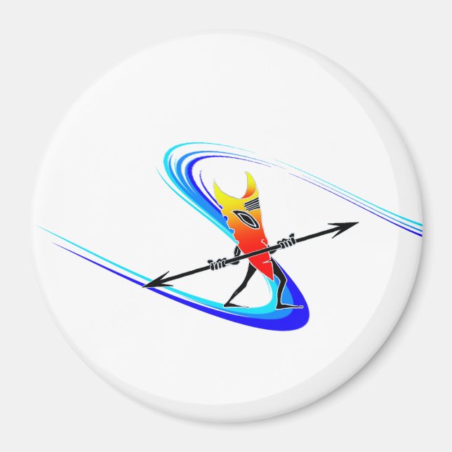 Imã Tiki Surfer (Frente)