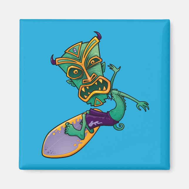 Imã Tiki Surfer (Frente)