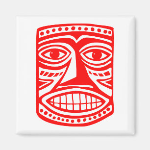 Imã Tiki Toby - Vermelho